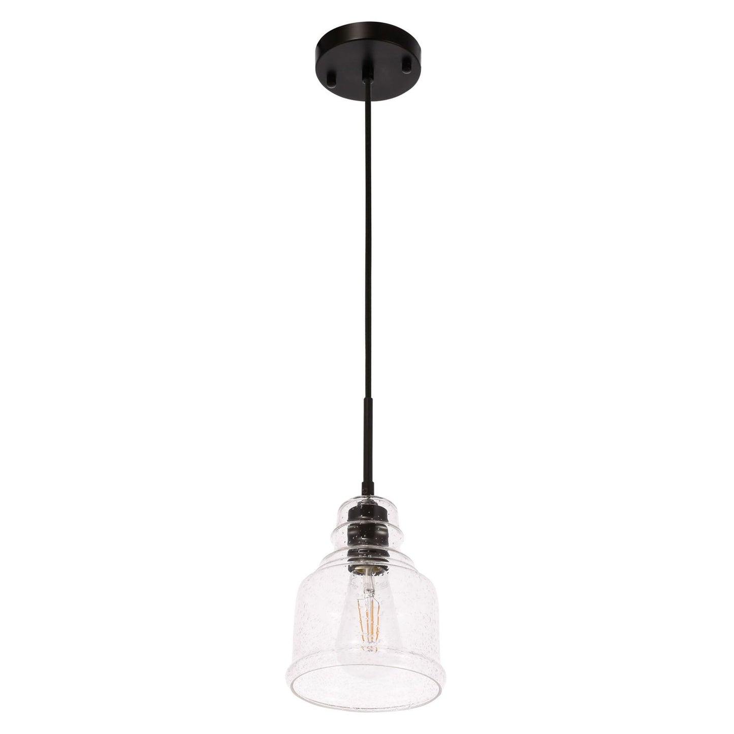 Elegant Lighting Pierce 1 Light 6" Pendant