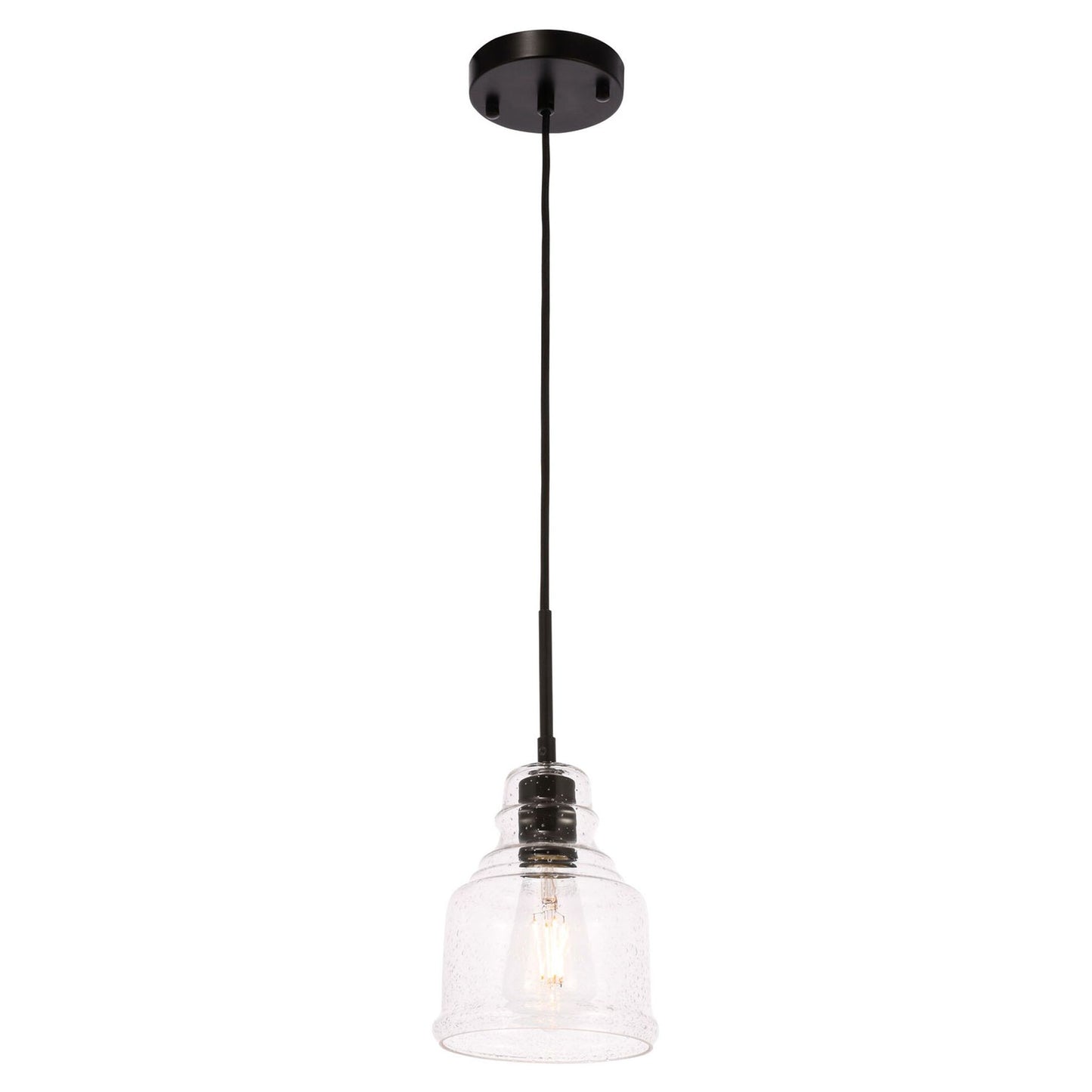 Elegant Lighting Pierce 1 Light 6" Pendant