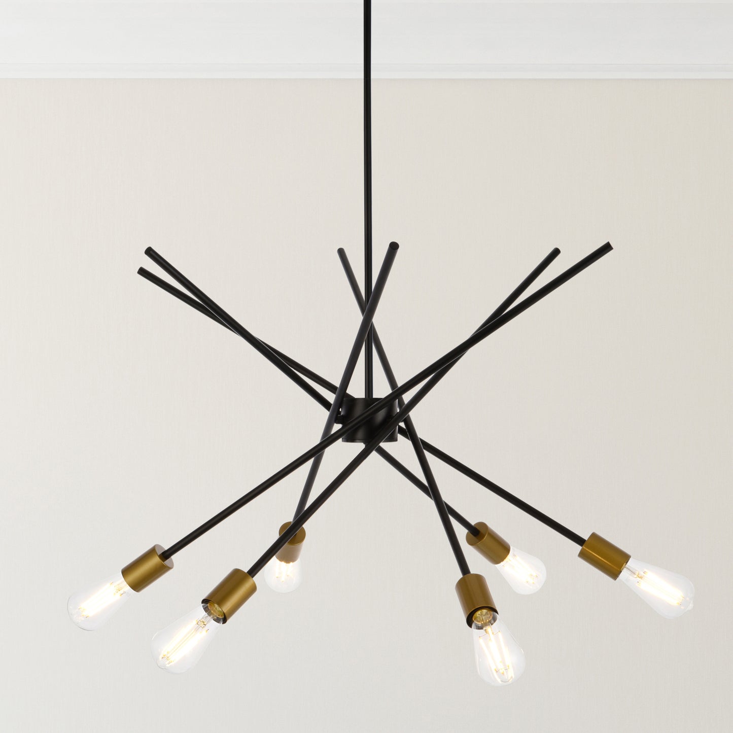 Elegant Lighting Armin 6 Light 32" Chandelier