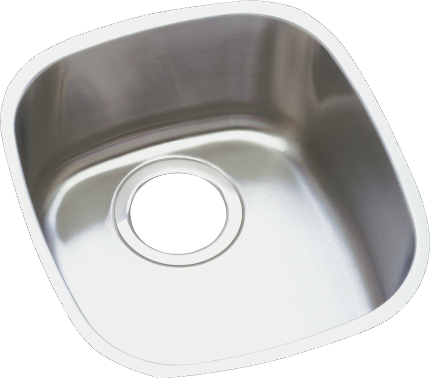 Elkay ELUH1113 - Elkay Lustertone Classic Stainless Steel, 14-1/4" x 15-3/4" x 5-15/16", Single Bowl