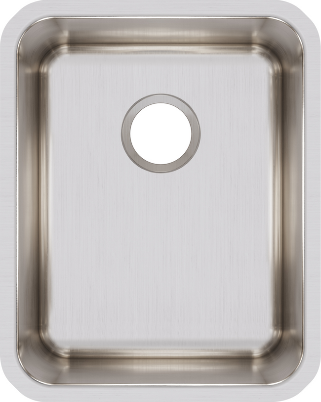 Elkay ELUH141810 - Elkay Lustertone Classic Stainless Steel 16-1/2" x 20-1/2" x 9-7/8", Single Bowl