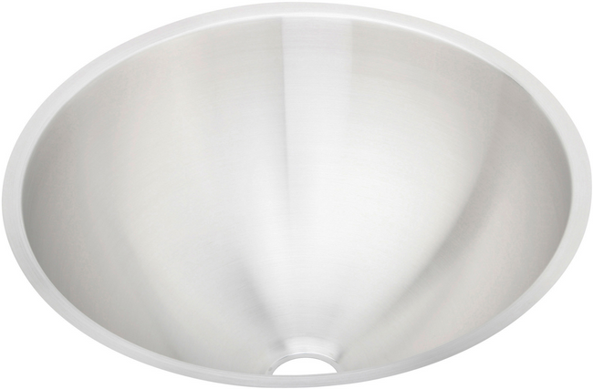 Elkay ELUH16 - Elkay Asana Stainless Steel 18-3/8" x 18-3/8" x 8", Single Bowl Undermount Bathroom S
