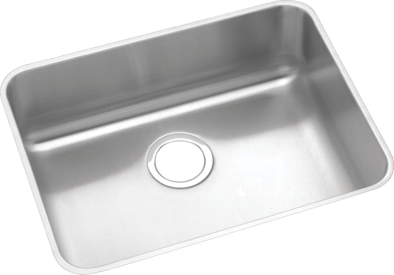 Elkay ELUH2115 - Elkay Lustertone Classic Stainless Steel 23-1/2" x 18-1/4" x 7-1/2", Single Bowl Un