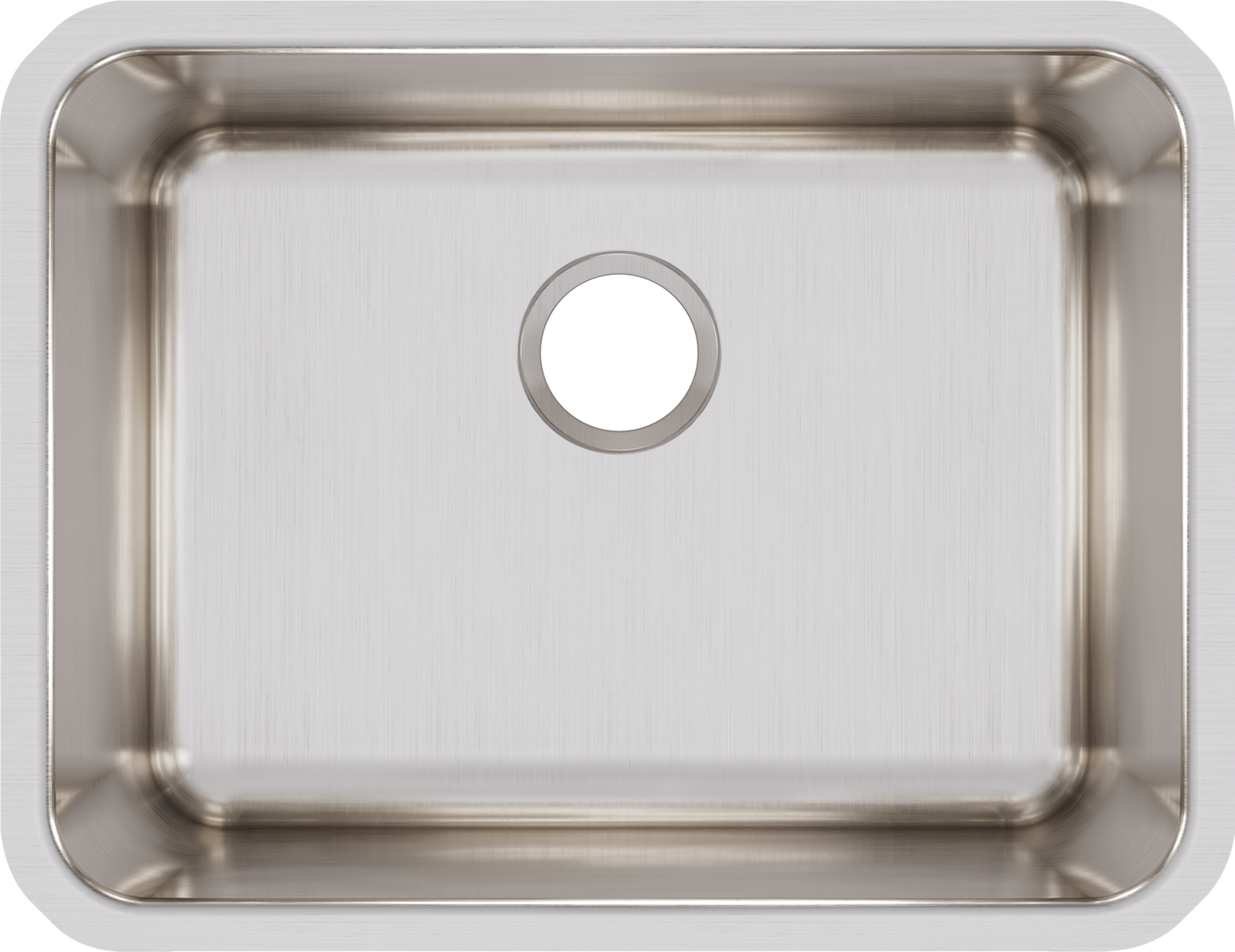 Elkay ELUH2115 - Elkay Lustertone Classic Stainless Steel 23-1/2" x 18-1/4" x 7-1/2", Single Bowl Un