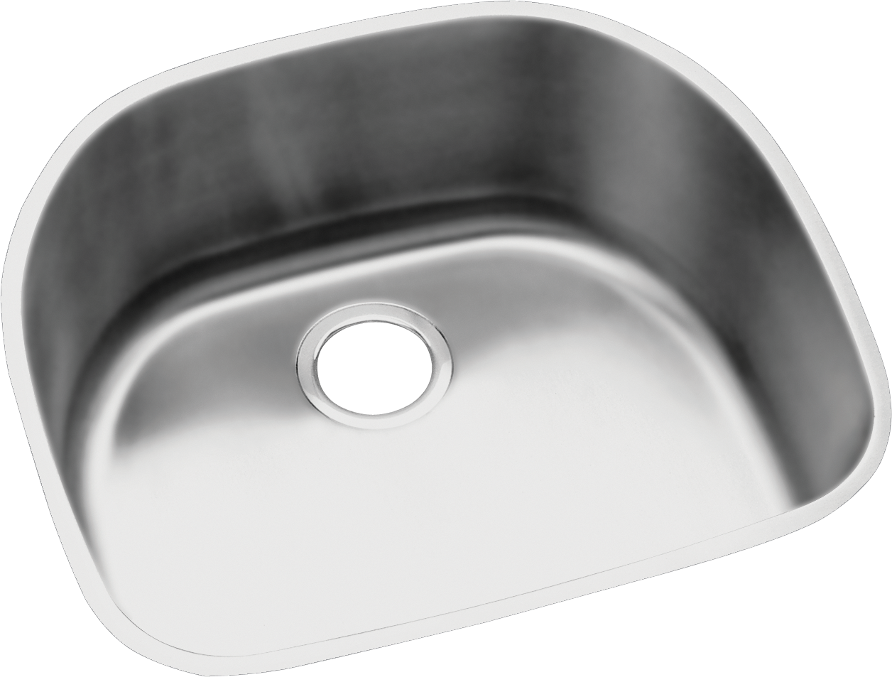 Elkay ELUH2118 - Elkay Lustertone Classic Stainless Steel 23-5/8" x 21-1/4" x 7-1/2", Single Bowl Un