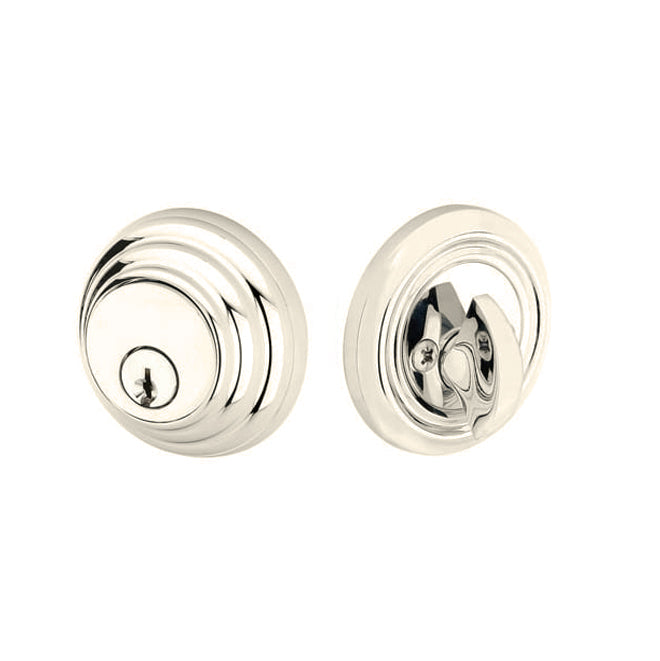 Emtek 8455 -  Low Profile Solid Brass Single Cylinder Deadbolt