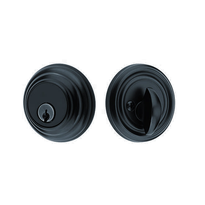 Emtek 8455 -  Low Profile Solid Brass Single Cylinder Deadbolt