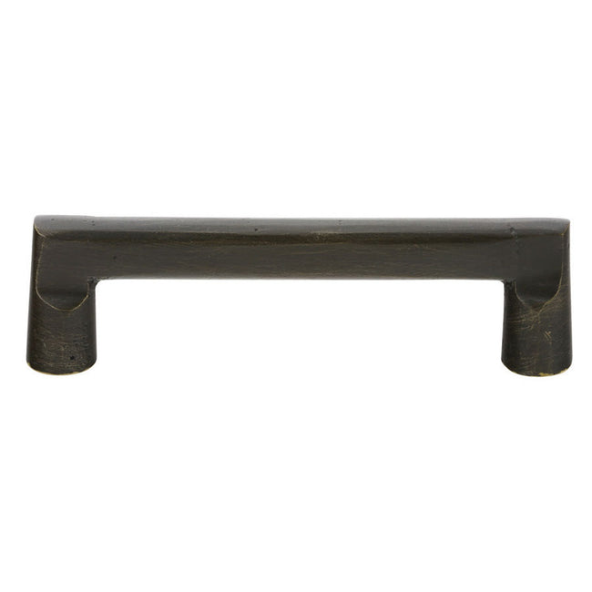 86334MB Bronze Rail 4" Cabinet Pull Medium Bronze Finish