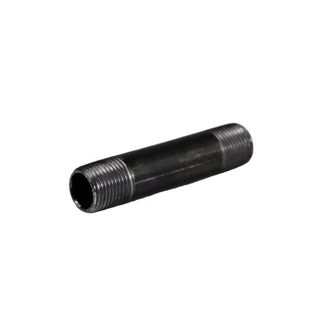 ZNB054 - Black Steel Pipe Nipple - Domestic - 1" x 4"