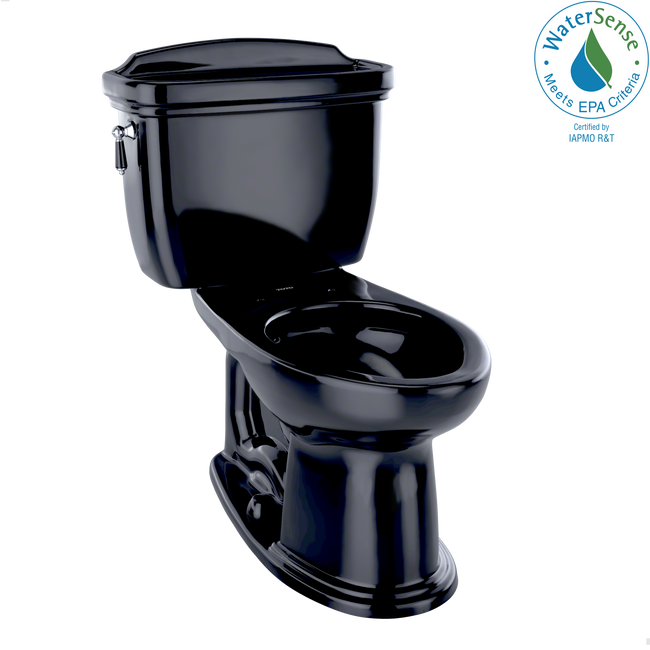 Toto CST754EF#51 - Eco Dartmouth Two Piece Elongated 1.28 GPF Toilet with E-Max Flush System-EBONY