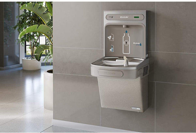 Elkay EZSG8WSLK - EZH2O Bottle Filling Station & Single ADA Cooler, High Efficiency Non-Filtered 8 G