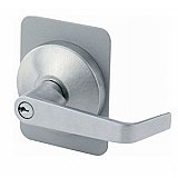 Fire Rated 3' Rim Exit Device Only Satin Chrome Finish