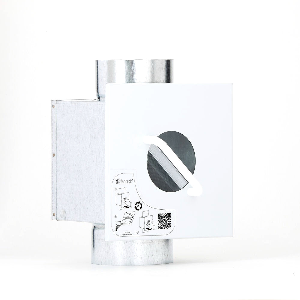 Fantech DBLT4W - 4" Secondary Lint Trap