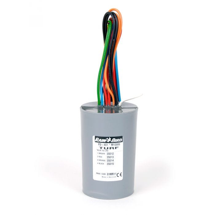 M13006 - FD401TURF - FD Series 2-Wire Decoder - Signal Line, 4 Individual Valves