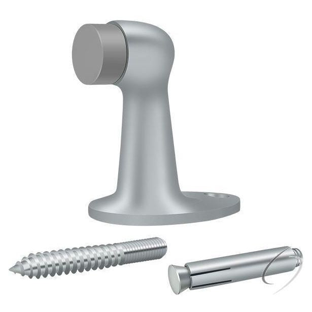 FDB278U26D Floor Door Bumper 2-7/8"; Satin Chrome Finish