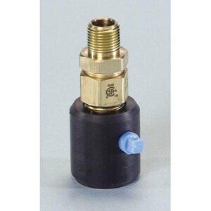 Tracpipe FGP-UGF-2000 - 2 in. Male Adapter, Yellow Brass