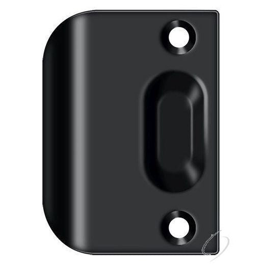 FLSP335U19 - Full Lip Strike Plate for Ball Catch and Roller Catch - Black