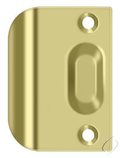 FLSP335U3 Full Lip Strike Plate; Bright Brass Finish