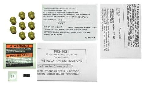 Rheem FP-27 - Natural To LP Conversion Kit