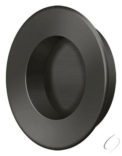 FP178U10B 1-7/8" Round Flush Pull Oil Rubbed Bronze Finish