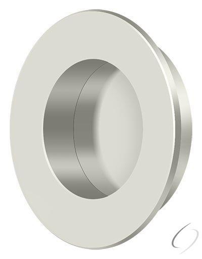 FP178U14 1-7/8" Round Flush Pull Bright Nickel Finish
