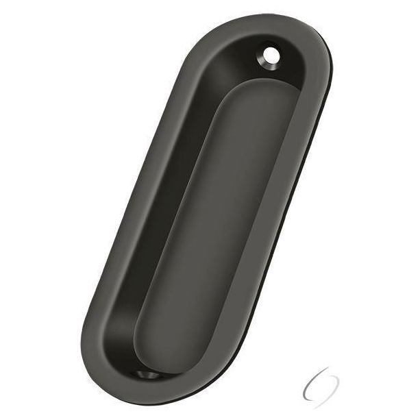 FP223U10B Flush Pull; Oblong; 3-1/2" x 11/4" x 5/16"; Oil Rubbed Bronze Finish
