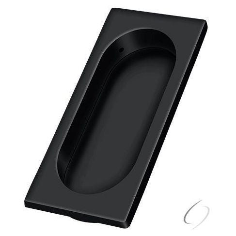 FP4134U19 Flush Pull; Large; 4" x 1-5/8" x 3/8"; Black Finish