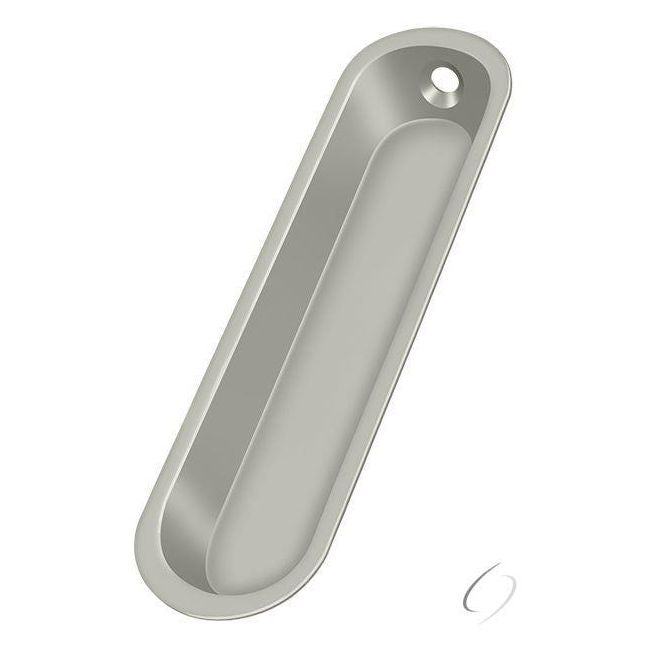 FP828U15 Flush Pull; 4" x 1" x 1/2"; Satin Nickel Finish