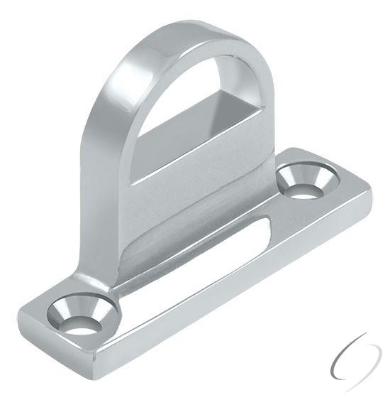 FPGHDBU26 Heavy Duty Bracket for Heavy Duty Bolt; Solid Brass; Bright Chrome Finish