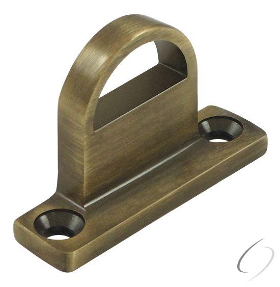 FPGHDBU5 Heavy Duty Bracket for Heavy Duty Bolt; Solid Brass; Antique Brass Finish