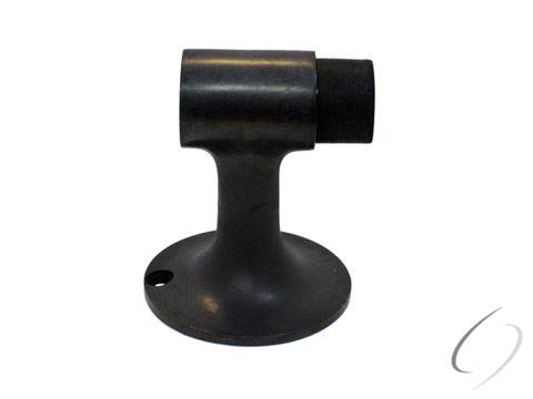 Solid Brass Floor Stop with Masonry Mounting Oil Rubbed Bronze Finish