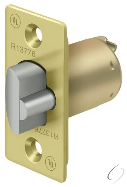 G1RLE238U3 GR1 Regular Latch Entry; 2-3/8"; Bright Brass Finish