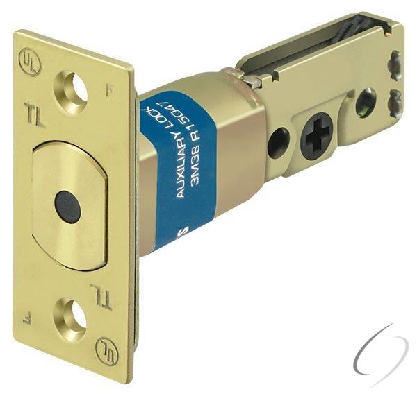 G2RLDBU3 GR2 Regular Latch Deadbolt 2-3/8"; Bright Brass Finish