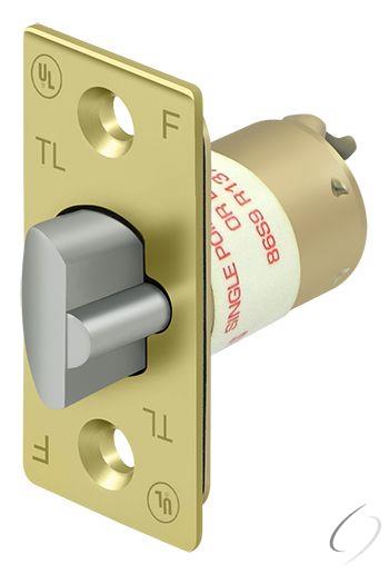 G2RLE238U3 GR2 Regular Latch Entry; 2-3/8"; Bright Brass Finish