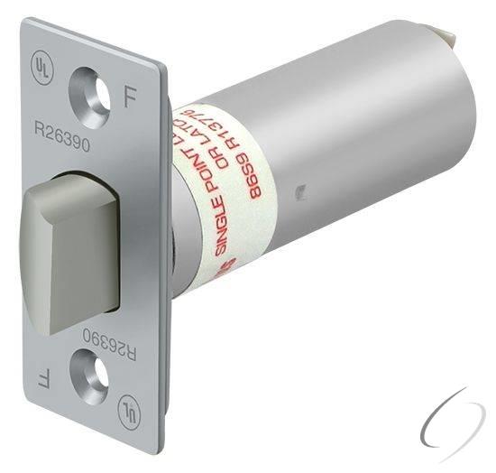 G2RLP375U26D GR2 Regular Latch Pass/Priv; 3-3/4"; Satin Chrome Finish