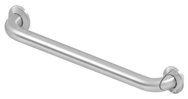GB18U32D 18" Grab Bar; Stainless Steel; Concealed Screw; Satin Stainless Steel Finish