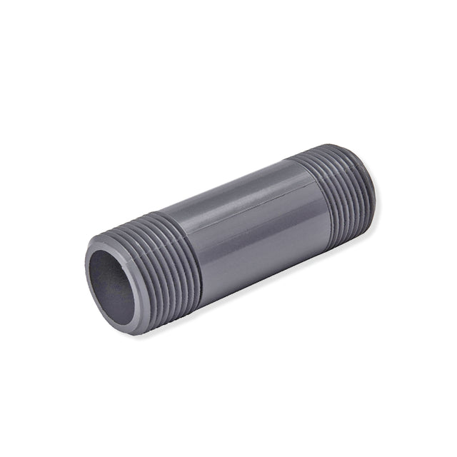 886-030 - Schedule 80 PVC Threaded Nipple - 1-1/2" x 3"