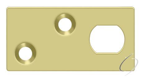 GP12EFB3 Guide Plate for EFB Extension Flush Bolt; Bright Brass Finish