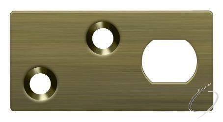 GP12EFB5 Guide Plate for EFB Extension Flush Bolt; Antique Brass Finish