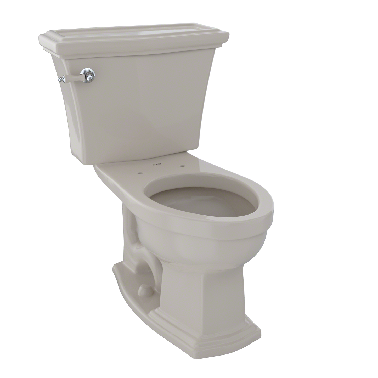 Toto CST784SF#03 - Clayton Two Piece Elongated 1.6 GPF Toilet with G-Max Flush System-Cotton
