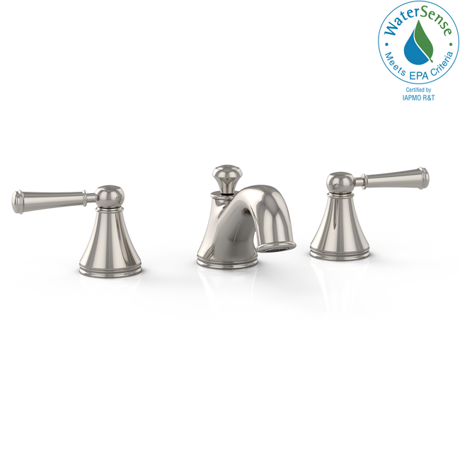 Toto TL220DD1#PN - Vivian Two Handle Widespread 1.5 GPM Bathroom Sink Faucet, Polished Nickel