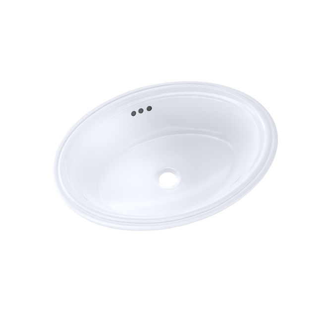 Toto LT641#01 - Dartmouth 18-3/4" Undermount Bathroom Sink with Overflow- Cotton