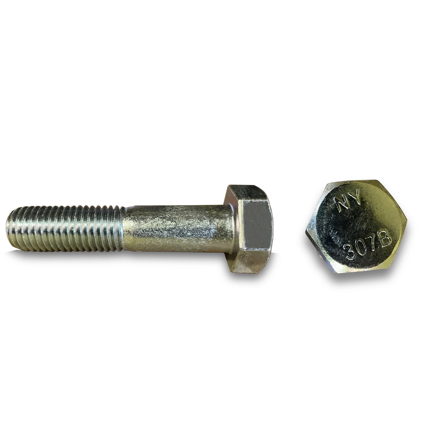 MHF A307B - 3/4" - 10 x 3-1/2" Heavy Duty Hex Bolt, Zinc Coated