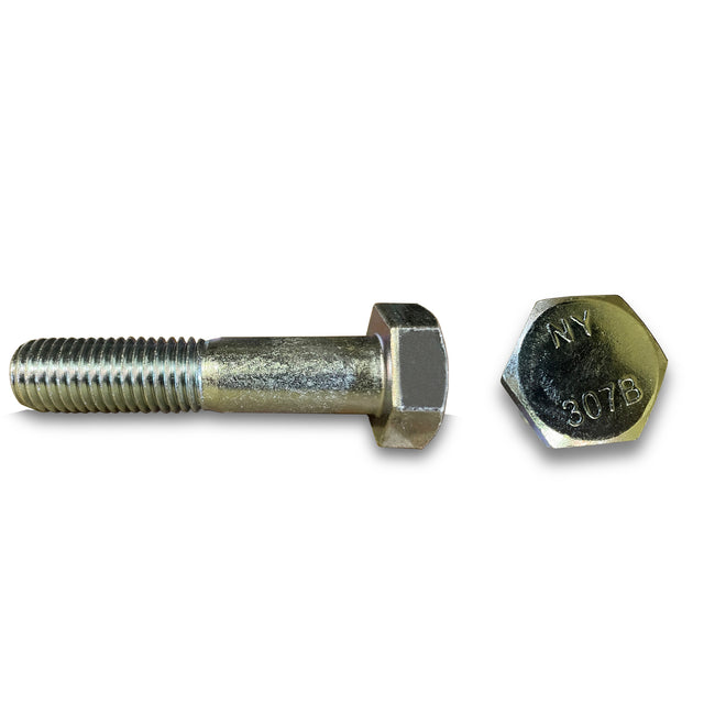 MHF A307B - 3/4" - 10 x 3-1/2" Heavy Duty Hex Bolt, Zinc Coated