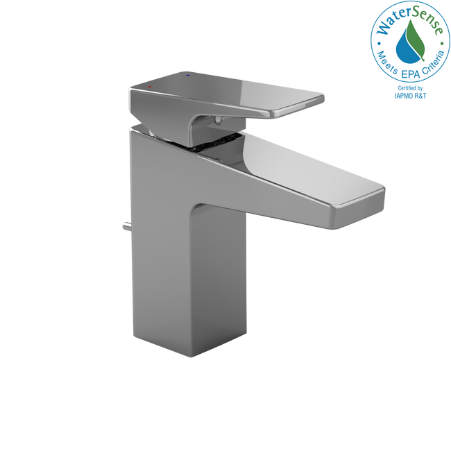 Toto TL370SD#CP - Single Hole Single Handle Deck Mount Bathroom Faucet-Polished Chrome