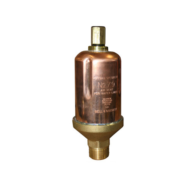 Hoffman 401488 - Hoffman 401488 - Model 79 Water Main Vent Valve, 1/2" x 3/4"