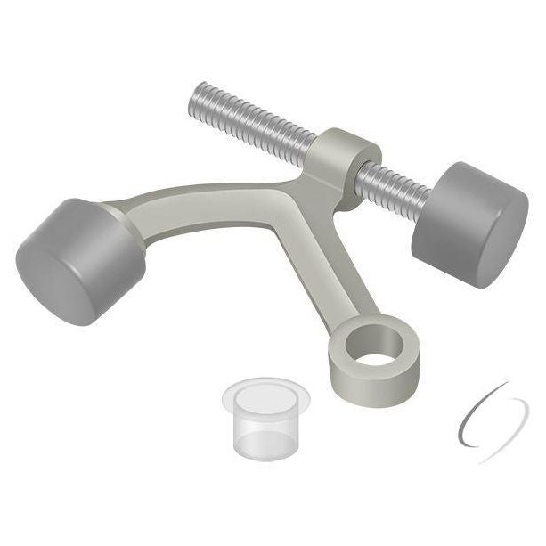 Hinge Pin Stop; Hinge Mounted; Satin Nickel Finish