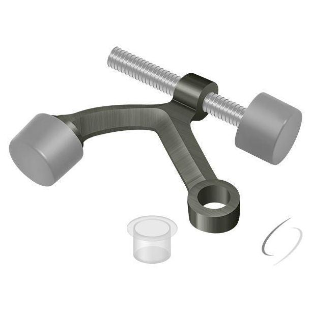 HP70U15A Hinge Pin Stop; Hinge Mounted; Antique Nickel Finish