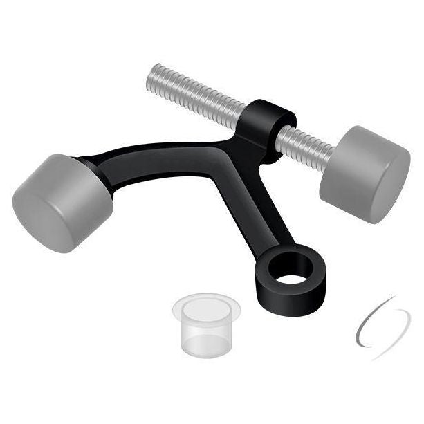 HP70U19 - Hinge Pin Stop; Hinge Mounted; Black Finish