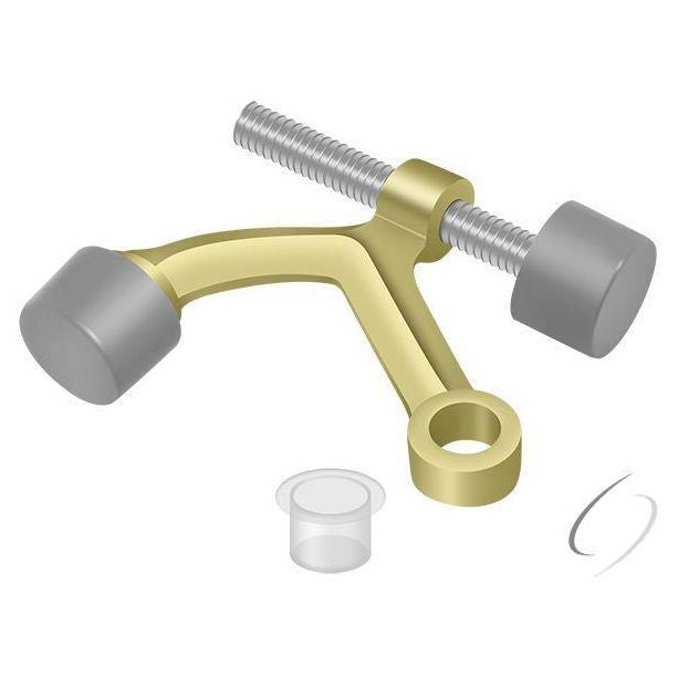 HP70U3 Hinge Pin Stop; Hinge Mounted; Bright Brass Finish